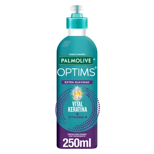 Crema Para Peinar Palmolive Optims extra suavidad con Vitamina B - 250 ml