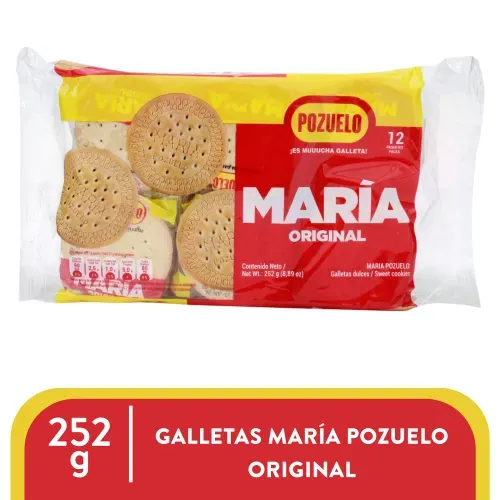 Galleta Pozuelo maría 12 Uds - 252 g