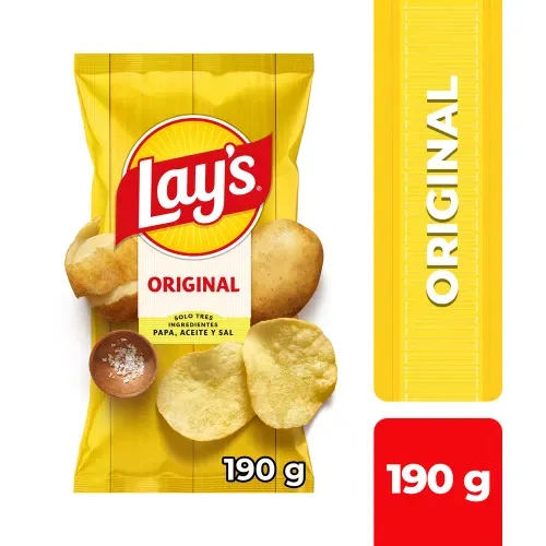 Papas Fritas Lay's frito lay original - 190 g