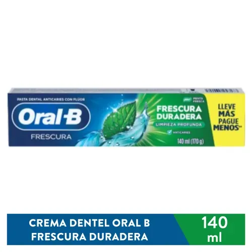 Crema Dent Ob Frescura Duradera 140ml