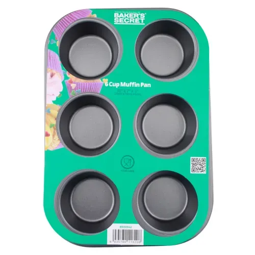 Molde Bakers Secrets para 6 Cupcakes
