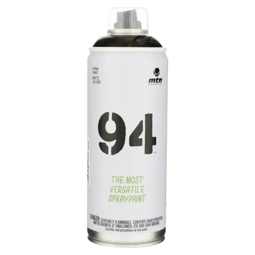 Pintura Montana Aerosol 94 Negro Mate 400ml