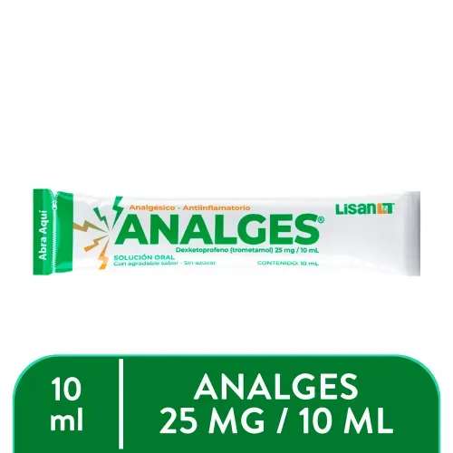 Analges 25mg10ml 10ml X50 Sob