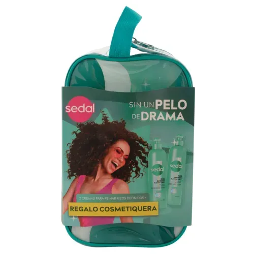 Crema Rizos Sedal, incluye cosmetiquera