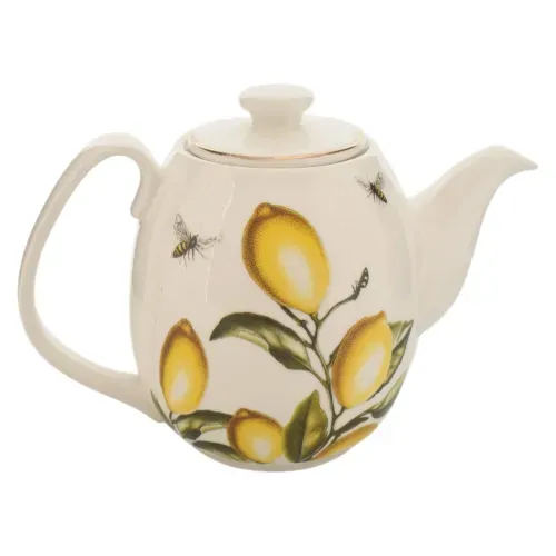 Tetera Mainstays con diseño de limones Amalfi - 1 L