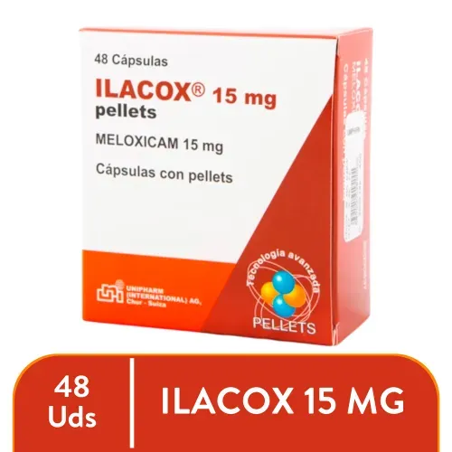Ilacox 15Mg X48 Cap X Unidad