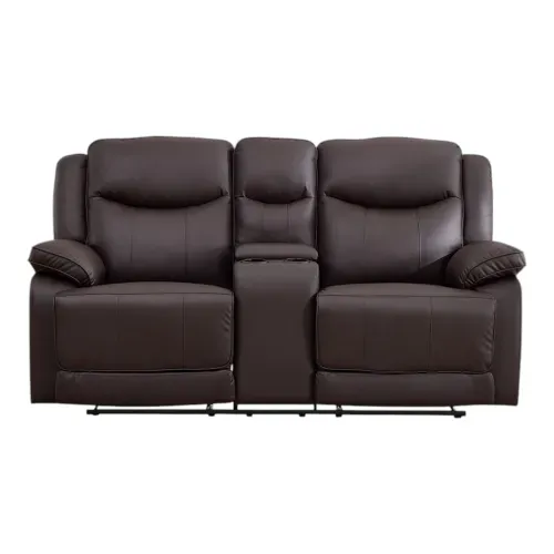 Sillón Reclinable Home Trends con Consola Central y Carga Inalámbrica