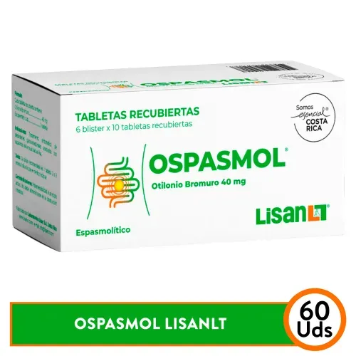 Ospasmol 40Mg X60 Tab