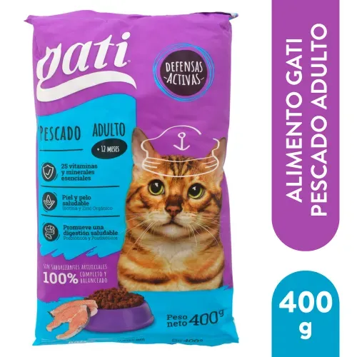 Alim Gati Pescado Adulto 400 g