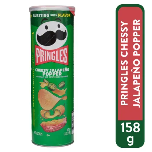 Pringles Us Chessy Jalapeno 158g