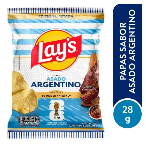 Papa Lays Asado Argentino - 28 g
