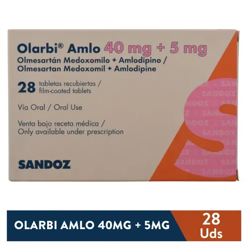 Olarbi Amlo 40 5mg x 28tabs
