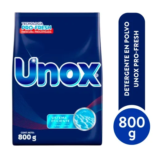 Detergent Polvo Unox Pro Fresh 800g
