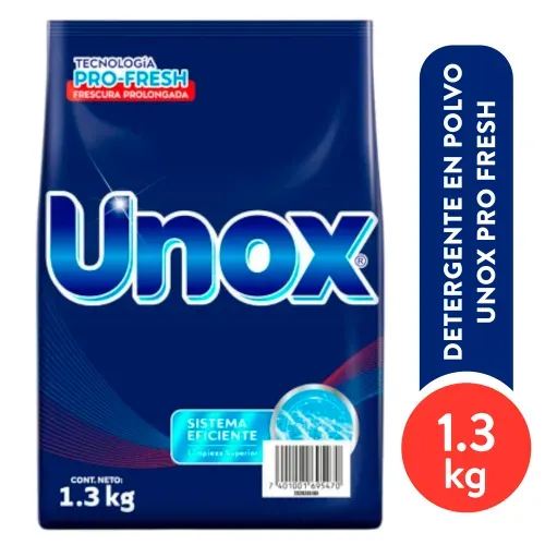 Detergent Polvo Unox Pro Fresh 1300g