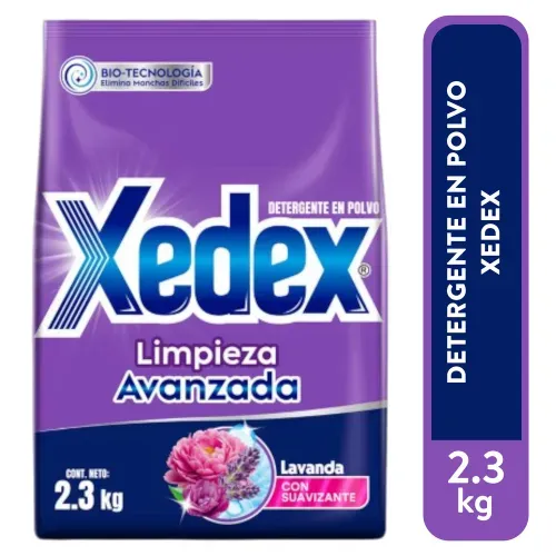 Deterg Polvo Xedex Lavanda 2300g