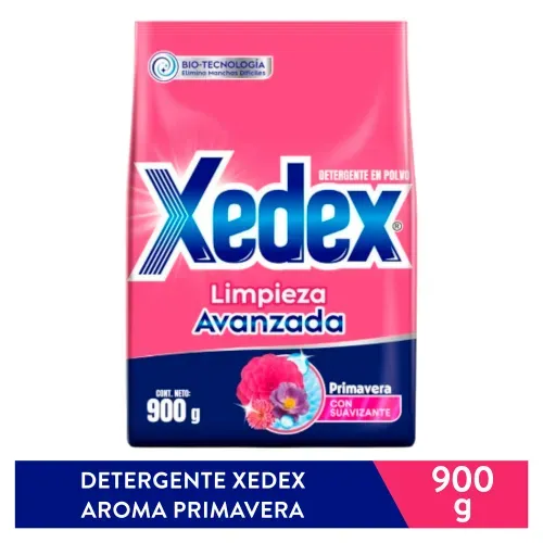 Detergente en polvo Xedex aroma primavera -900 g