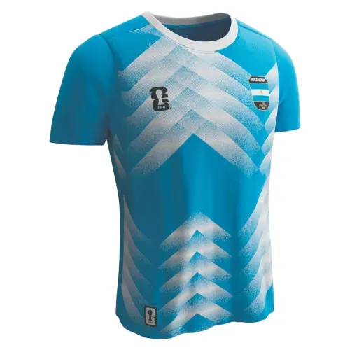 Camiseta deportiva FIFA Argentina manga corta para mujer - Talla XS