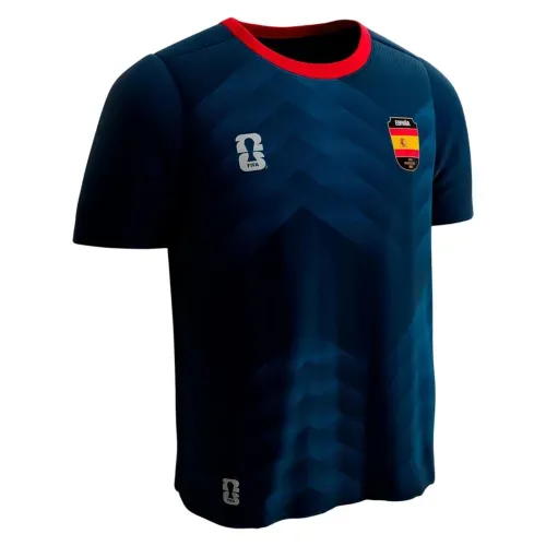 Camiseta deportiva FIFA España manga corta para hombre - Talla XL