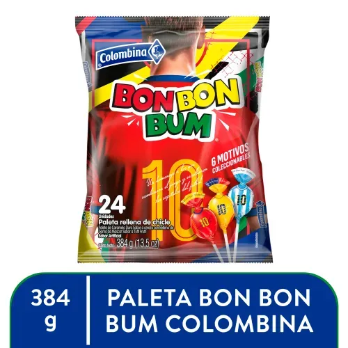 Paleta Bon Bon Bum Mundial 384 g