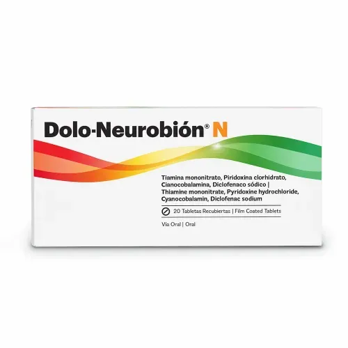 Tabletas Dolo-Neurobión N - 20 Uds-Precio indicado por unidad