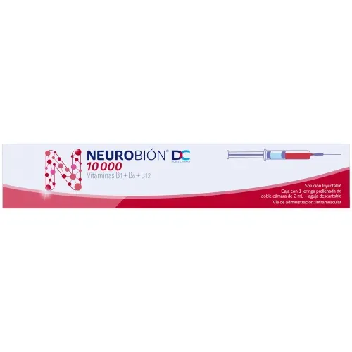 Jeringa Prellenada Neurobión DC 10000 Doble Cámara - 1 Ud