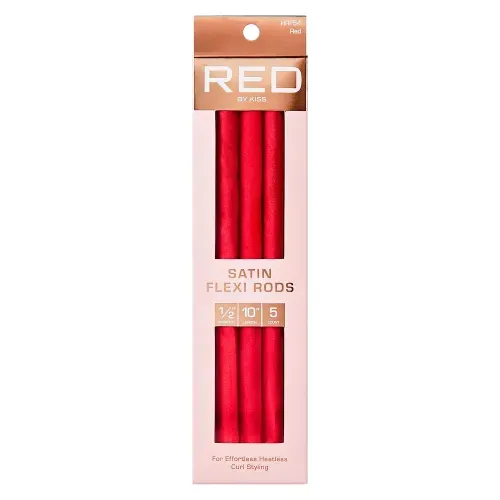 Rulos Satin Flexi Red – 5 Uds