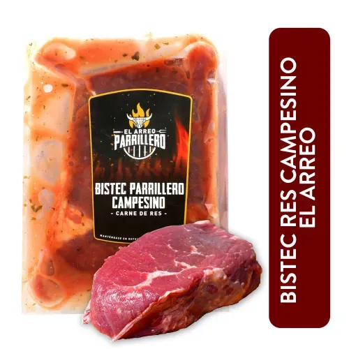 Bistec de Res Campesino El Arreo, Empacado - 500 g