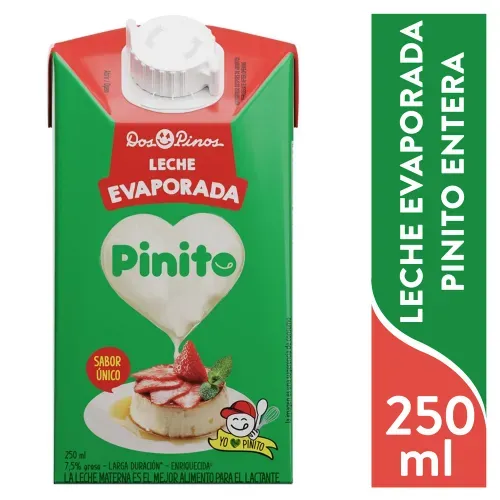Leche Evaporada Dos Pinos Pinito - 250 ml