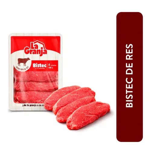 Bistec de res La Granja de primera - 480 g