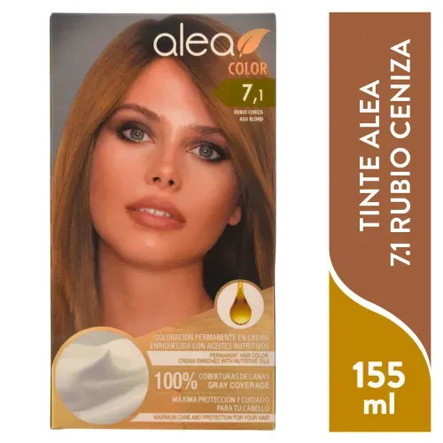 Tinte Alea Rubio Ceniza 7.1 155ml