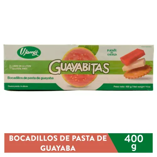 Bocadillos Ujarrás guayaba – 400 g