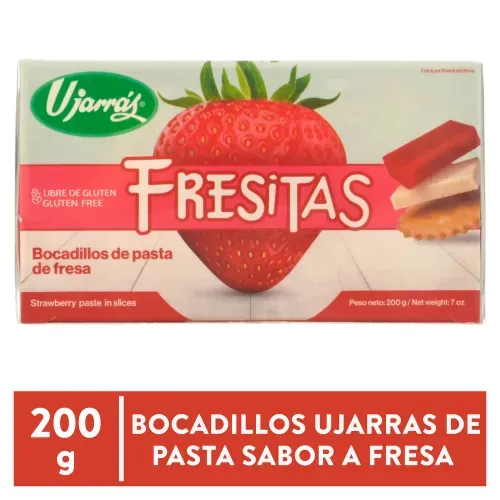 Bocaditos Ujarras fresitas - 200 g