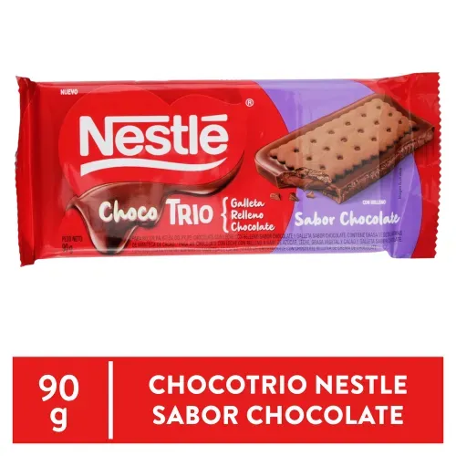 Nestle Chocotrio Chocolate 90g