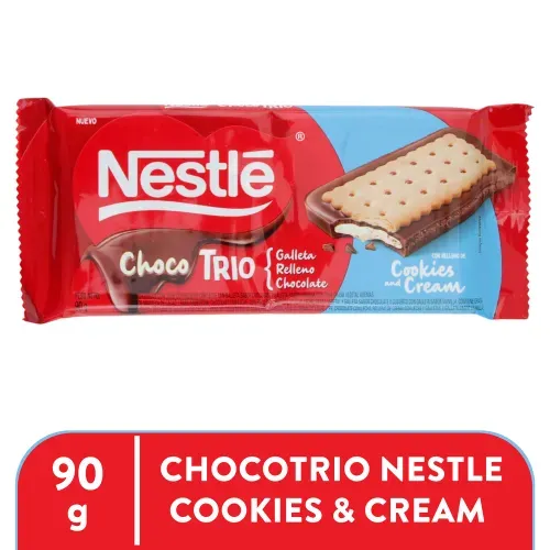 Nestle Chocotrio Cookies Cream 90g