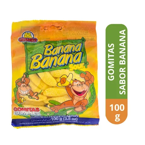 Gomitas Guandy Banana - 100 g
