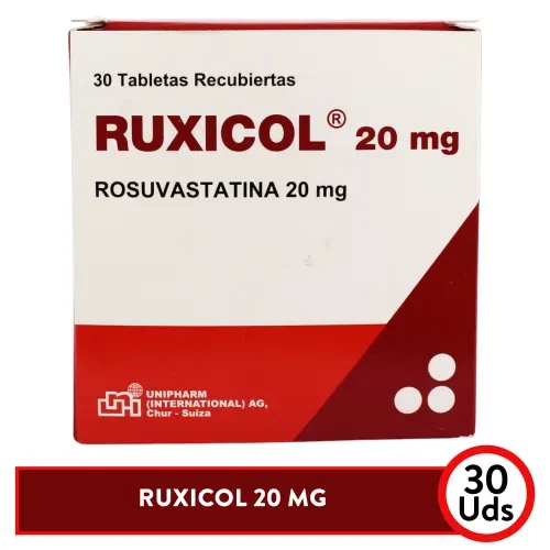 Ruxicol 20 mg - 30 Tabletas