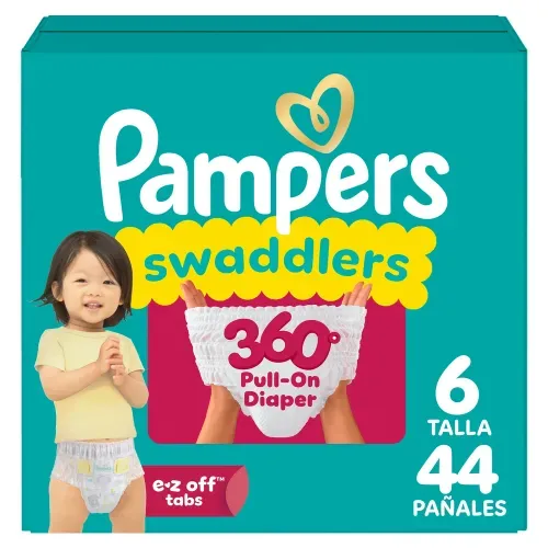 Pañales Pampers Swaddlers 360 Talla 6 16+ kg - 44 Uds