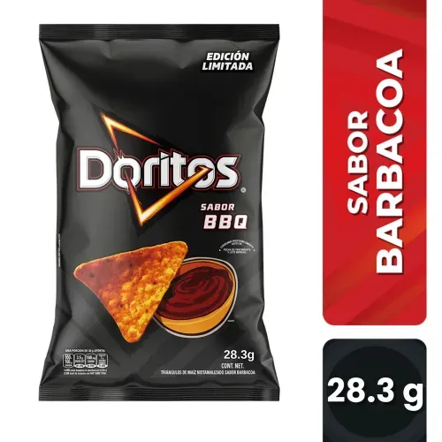Snacks Frito Lay Doritos BBQ Barbacoa - 28.3 g