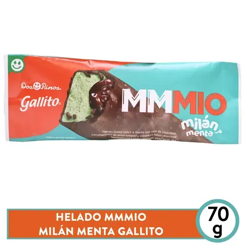 Helado Dos Pinos MMMIO Milán Menta -70gr