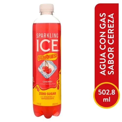 Sparkling Ice Starburst Cereza 502 ml