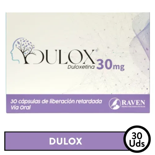 Dulox 30 mg x 30 Tabletas