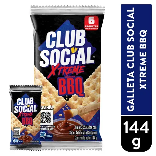 Galleta Club Social Bbq 144 g