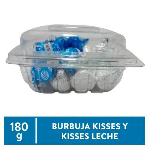 Burbujakisses Cyc y Kisses Leche 180g