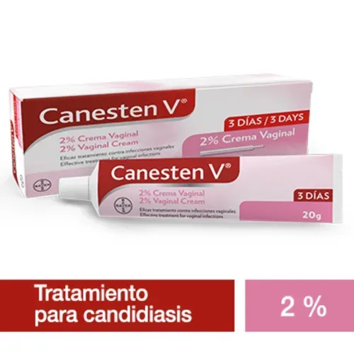 Antibiótico Bayer Consumo Canesten v 20 Grs x 3 Dias