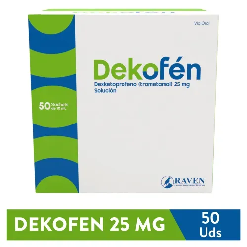 Dekofen Sol 25 mg x 10 ml x 50