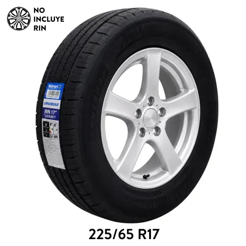 Llanta para auto Enviroad, medidas: 225/65 Rin 17