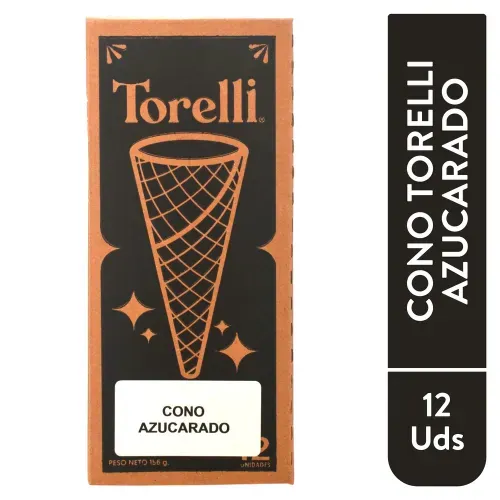 Cono Azuc Torelli Tradic 12u 156 g