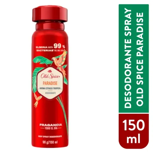 Old Spice Deo Spray Paradise 96gr