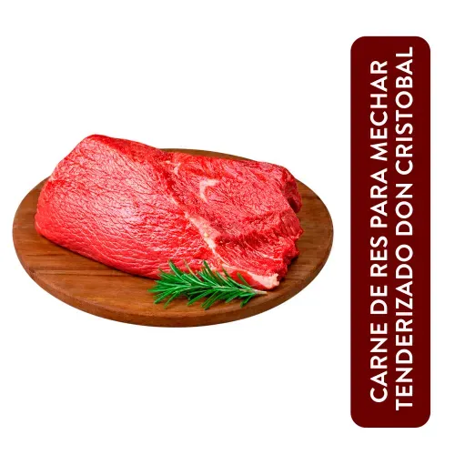 Carne de Res para Mechar Tenderizado Don Cristobal, Precio indicado por Kilo