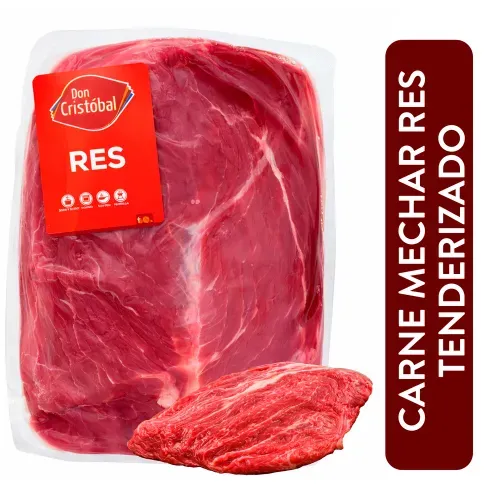 Carne De Res Tenderizado Para Mechar Don Cristobal , Empacado, Precio indicado por Kilo
